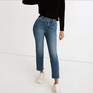 Madewell Curvy Perfect Vintage Jean Melgrove Wash
